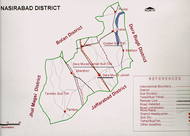 Nasirabad Map
