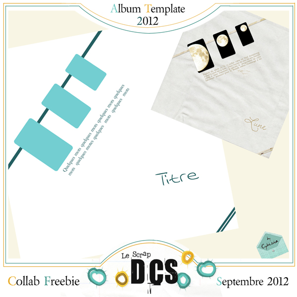 DCS et l'album template 2012