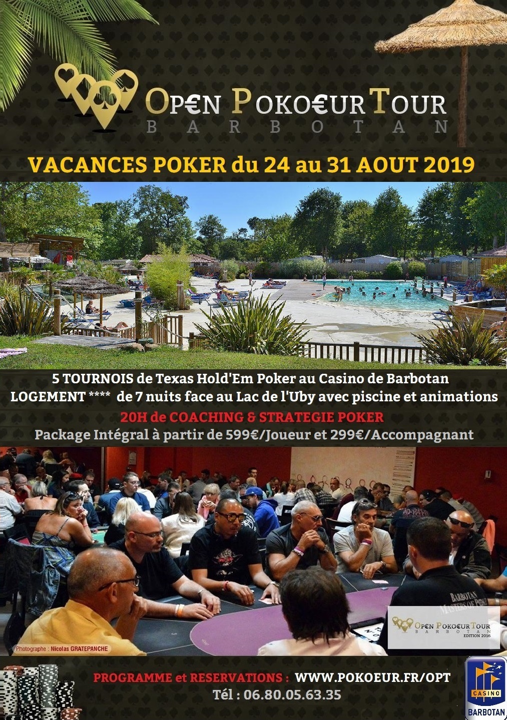 Vacances poker 2019 online